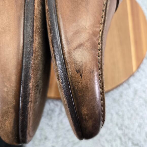 M.Gemi Men 42 The Volo Due Tan Brown Leather Casual Lifestyle Daily Penny Loafer main image 5